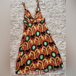 T-Bags Los Angeles retro midi dress